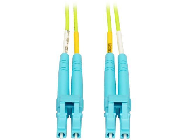 Tripp Lite Duplex Multimode Fiber Patch Cable OM5 LC to LC 50/125 100Gb 15M (N820-15M-OM5)