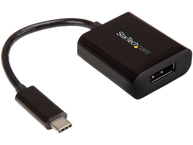 StarTechcom USBC-DISPLAYPORT USB-C to DisplayPort 14 Adapter - 8K 30Hz/4K 60Hz - USB Type-C to DP 14 (HBR2/DSC) Converter Dongle - USB-C DP Alt