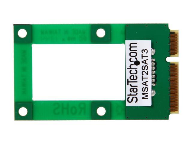 StarTech.com 2.5in SATA to Mini SATA SSD Adapter Enclosure - Mini PCIe ssd  Adapter - SATA to mSATA - Mini PCIe SATA (SAT2MSAT25)