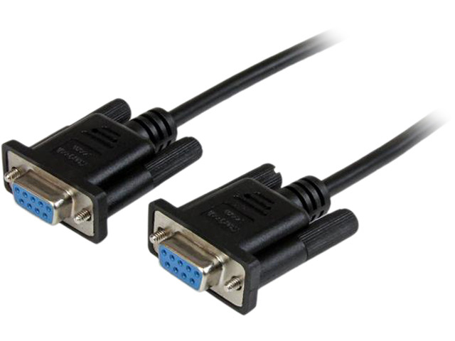 1-25FT RS-232 Serial Cable – DB25 Male To DB9 Female, AT Modem Molded