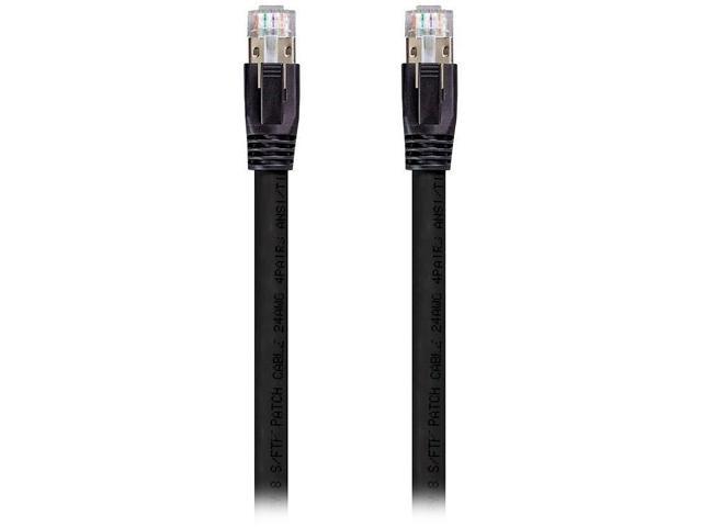 Nippon Labs Cat8 RJ45 15FT Ethernet Patch Internet Network LAN Cable,  Indoor/Outdoor, 24AWG, Shielded Latest 40Gbps 2000Mhz, Weatherproof S/FTP  for