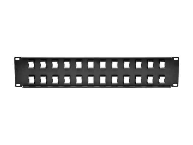 C2G 16 Port Blank Keystone/Multimedia Patch Panel