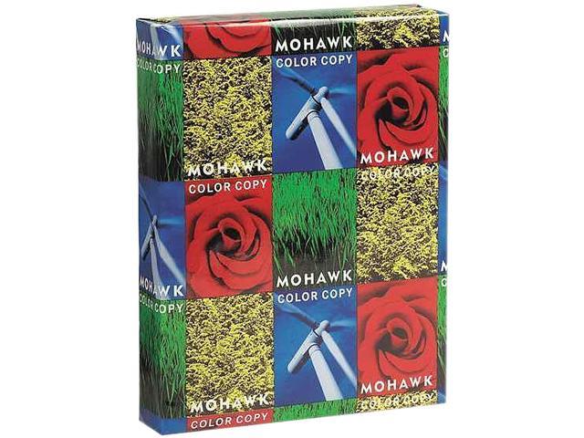 Mohawk Color Copy Gloss Paper 96-Bright Pure White Shade, 32 lb 8.5 x 11 Inches 500 Sheets/Ream - Sold as 1 Ream (36-201)