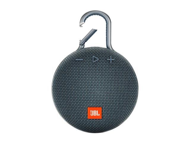 JBL Clip 3 Portable Bluetooth Waterproof Speaker (Blue)