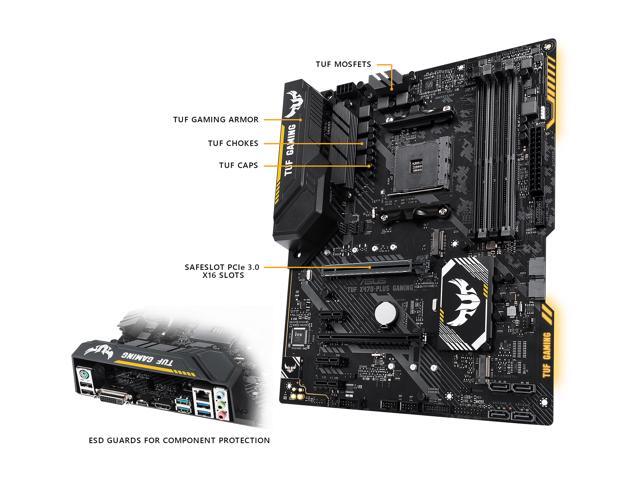 NeweggBusiness - ASUS TUF X470-Plus Gaming AM4 AMD X470 USB 3.1