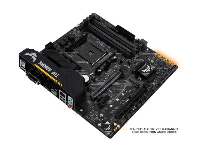 NeweggBusiness ASUS TUF B450M PLUS GAMING AM4 AMD B450 SATA 6Gb