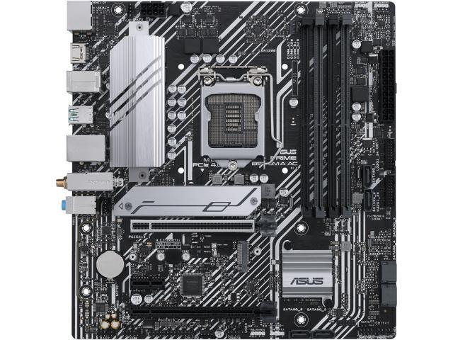 LGA 1200 Asus PRIME H570M-PLUS Gaming Motherboard Support 10th