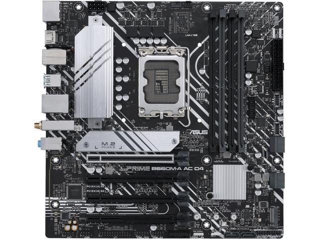 NeweggBusiness - ASUS PRIME B660M-A AC D4 LGA 1700 (Intel 12th