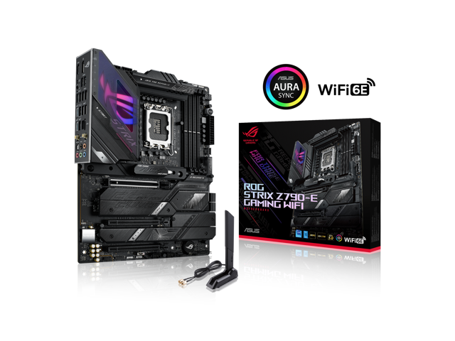 ASUS ROG Strix Z790-E Gaming WiFi 6E LGA 1700(Intel 14th &12th&13th Gen)ATX  gaming motherboard(PCIe 5.0, DDR5,18+1 ower stages,2.5 Gb LAN, Bluetooth  v5.2,Thunderbolt 4,support up to 5xM.2,1xPCIe 5.0 