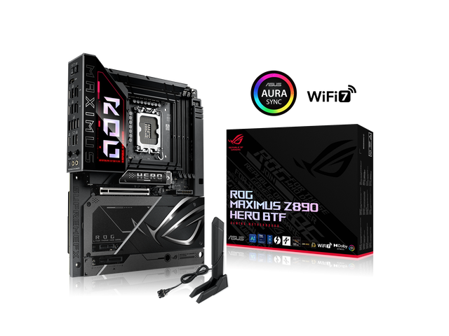 NeweggBusiness - ASUS ROG MAXIMUS Z890 HERO BTF Z890 LGA 1851 ATX
