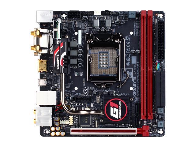 Gigabyte LGA1151 Intel Z170 Mini-ITX DDR4 Motherboards GA-Z170N