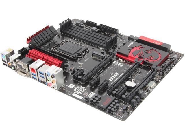 MSI Z87-GD65 Gaming LGA 1150 Intel Z87 HDMI SATA 6Gb/s USB 30 ATX Extreme OC High Performance Triple CFX/ SLI Intel Motherboard