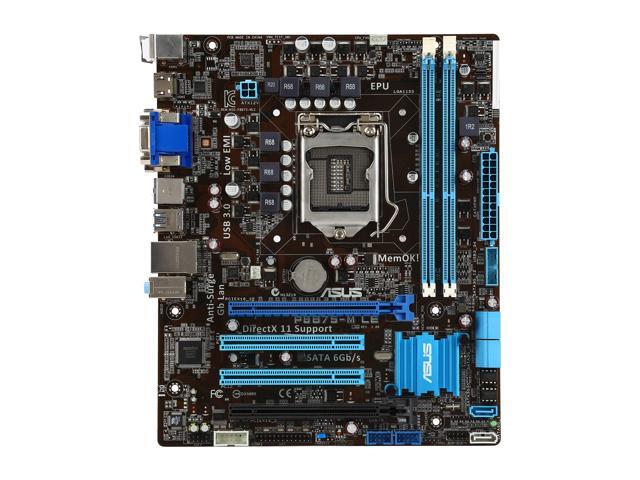 NeweggBusiness - ASUS P8B75-M LE-R LGA 1155 Intel B75 HDMI USB 3.0
