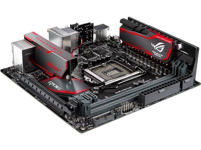 ASUS ROG MAXIMUS VIII IMPACT LGA 1151 Intel Z170 Intel USB 31 U2 Mini ITX Intel Gaming Motherboard