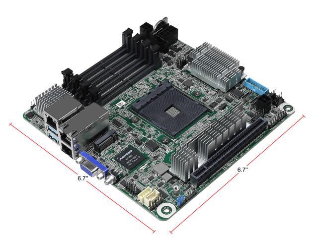 NeweggBusiness - AsRock Rack X570D4I-2T Mini-ITX Server