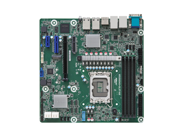 NeweggBusiness - AsRock Rack W680D4U-2L2T/G5 Micro-ATX Server