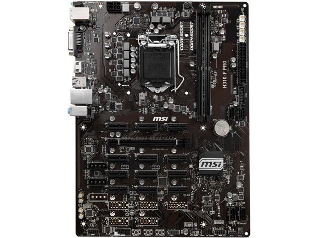 NeweggBusiness - MSI PRO H310-F PRO LGA 1151 (300 Series) Intel