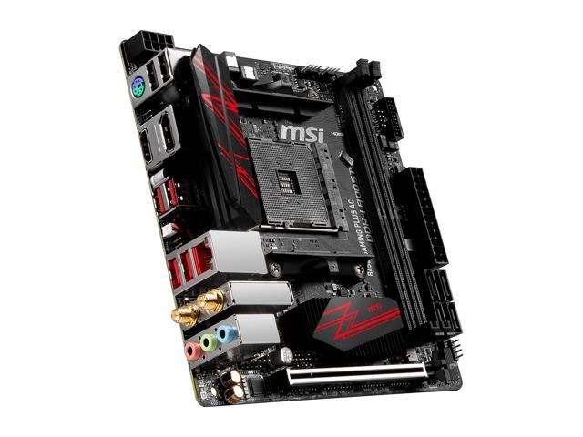 NeweggBusiness - MSI PERFORMANCE GAMING B450I GAMING PLUS AC AM4 