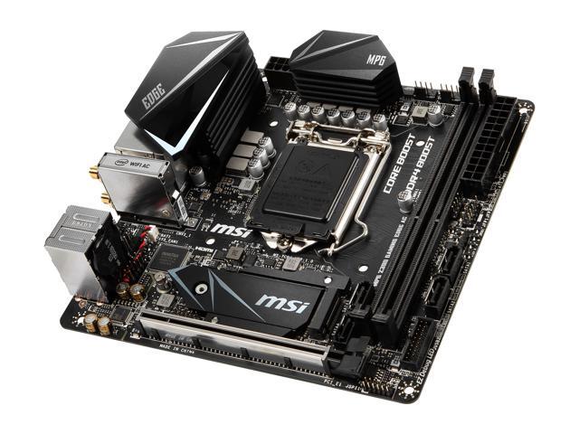 NeweggBusiness - MSI MPG Z390I GAMING EDGE AC LGA 1151 (300 Series
