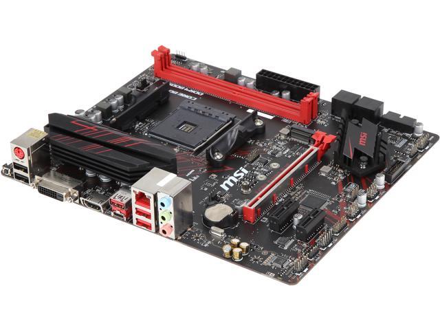 MSI PERFORMANCE GAMING B450M GAMING PLUS AM4 Micro ATX AMD Motherboard