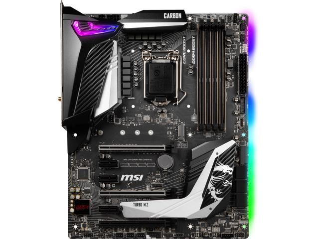 MSI MPG Z390 GAMING PRO CARBON AC LGA 1151 (300 Series) ATX Intel Motherboard