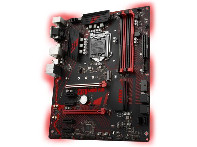 MSI Z370 GAMING PLUS LGA 1151 (300 Series) ATX Intel Motherboard