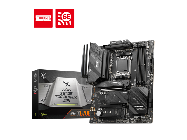 マザーボード MSI MAG X670E TOMAHAWK WIFI AM5 ATX NeweggBusiness - MSI MAG X670E TOMAHAWK WIFI AM5 AMD X670E ATX