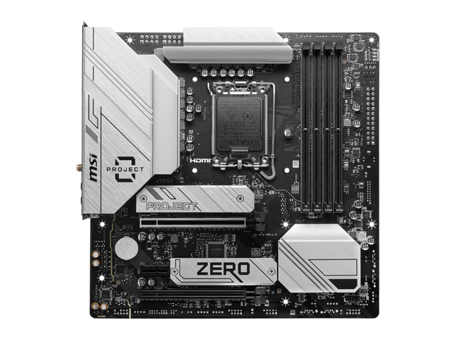 MSI B760 GAMING PLUS WIFI LGA 1700 (280) DDR5 ATX Motherboards - Intel,  SATA 6Gbps, Wi-Fi 6E, Bluetooth 5.3, 7.1 HD Audio, PCIe 4.0 x16, 2.5G LAN 