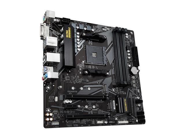 NeweggBusiness - GIGABYTE B550M DS3H AM4 AMD B550 Micro-ATX