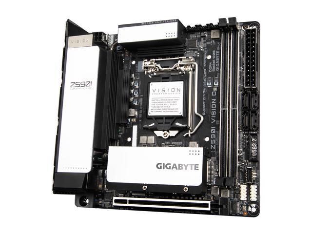 NeweggBusiness - GIGABYTE Z590I VISION D LGA 1200 Intel Z590 SATA