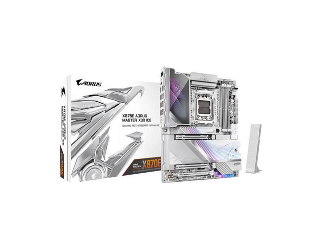 NeweggBusiness - GIGABYTE X870E AORUS MASTER X3D ICE AM5 AMD X870E