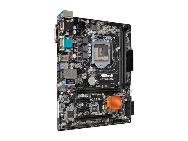 PCパーツ ASRock H110MDVS/D3+core i3 6100 ASRock > H110M-HDV