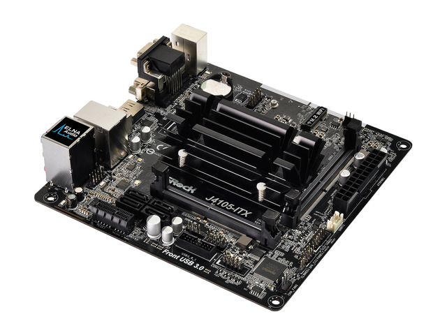 ASRock J4105-ITX マザーボード＋DDR4 8GBメモリ NeweggBusiness - ASRock J4105-ITX Intel Celeron Quad-Core