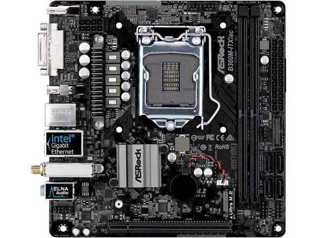 NeweggBusiness - ASRock B360M-ITX/ac LGA 1151 (300 Series) Intel