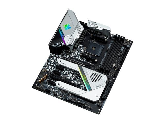 NeweggBusiness - ASRock X570 STEEL LEGEND AM4 AMD X570 SATA 6Gb/s