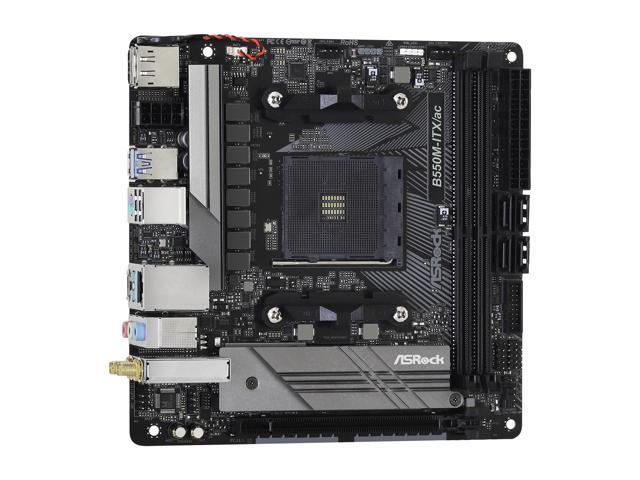 Neweggbusiness Asrock B550m Itx Ac Am4 Amd B550 Sata 6gb S Mini Itx Amd Motherboard