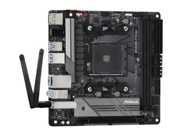 ASRock B550M-ITX/ac Windows11対応 Wi-Fi対応 Amazon.com: ASRock B550M-ITX/AC Supports 3rd Gen AMD AM4