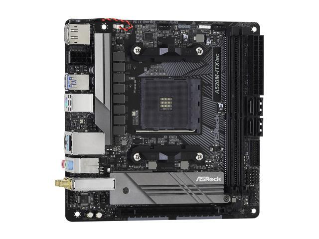 NeweggBusiness - ASRock A520M-ITX/AC AM4 AMD A520 Mini ITX
