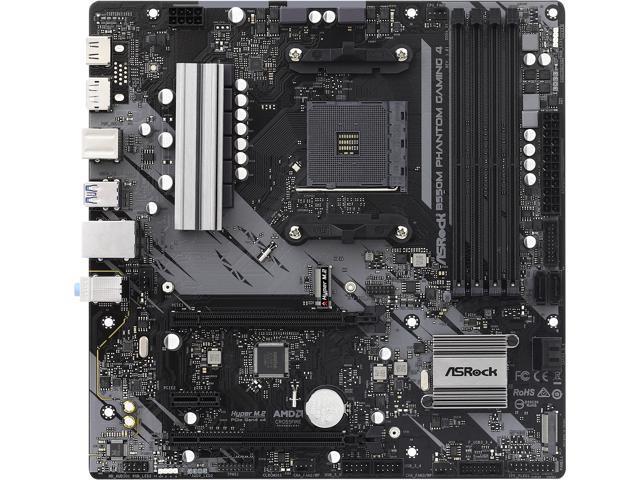 ASRock B550 Pro4 AMD AM4 ATX Motherboard - Micro Center