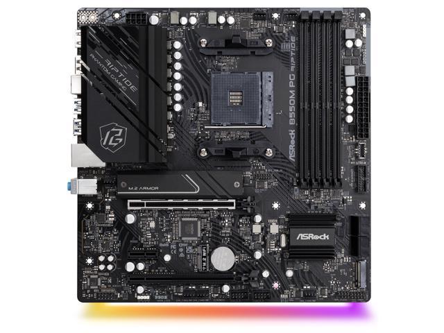 NeweggBusiness - Open Box: ASRock B550M PG RIPTIDE AM4 AMD B550