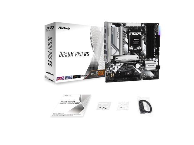 NeweggBusiness - Open Box: ASRock B650M PRO RS AM5 AMD B650 SATA  