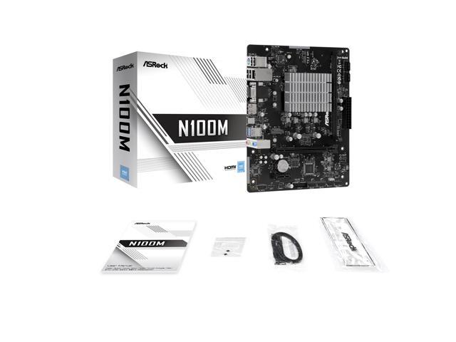 【超美品】ASRock N100M Micro ATX CPU N100搭載 NeweggBusiness - ASRock N100M Micro ATX (280) Motherboards - Intel