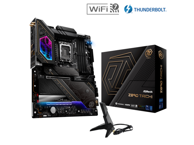 【新品・購入証明】Intel 270K + Z890 ASRock Taichi NeweggBusiness - ASRock Z890 Taichi LGA 1851 Intel Z890 ATX