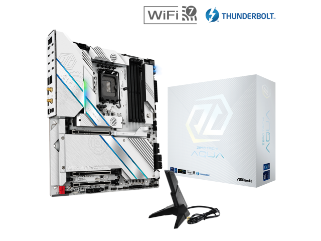 NeweggBusiness - Z890 Taichi AQUA LGA 1851 Intel Z890 SATA 6G/s