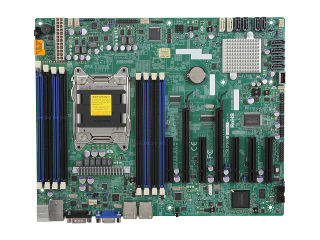 NeweggBusiness - SUPERMICRO X9SRL-F ATX Server Motherboard LGA