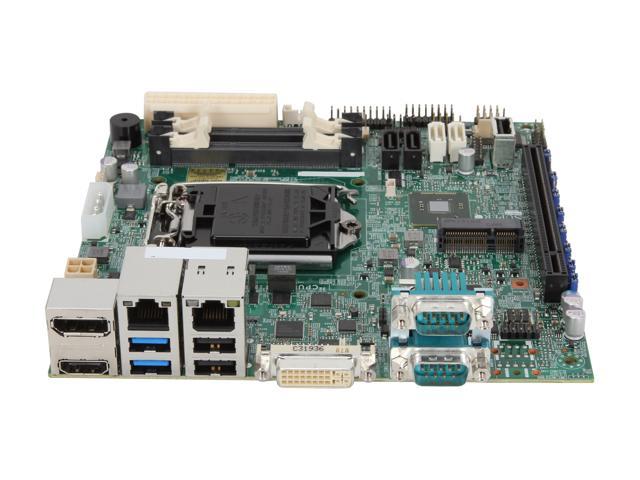 NeweggBusiness - SUPERMICRO MBD-X10SLV-Q-O Mini ITX Server