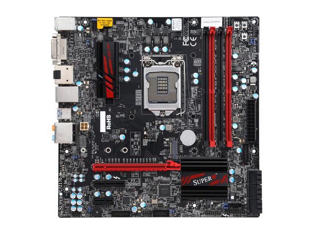 Super Micro Supermicro mbd-c7z170-sq-o Core i7 s1151-h4 ddr4 pci-express3.0デスクトップATXマザーボード　並行輸入品 SUPERMICRO SuperO MBD-C7Z170-SQ LGA 1151 ATX Motherboard -