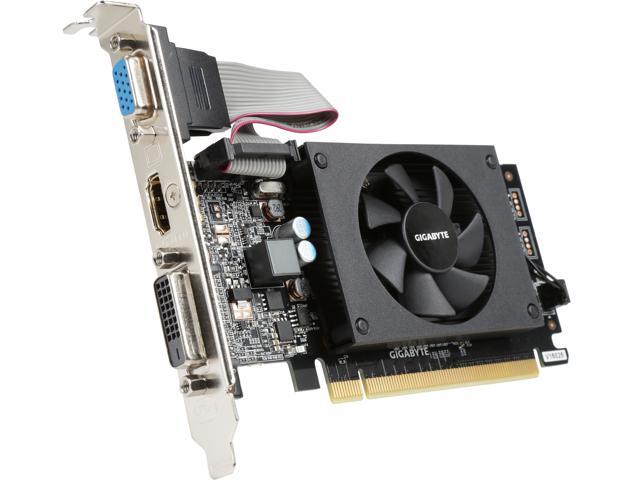  Gigabyte GeForce GT 710 1GB Graphic Cards and Support