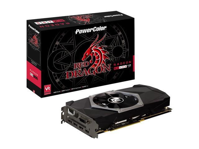 NeweggBusiness - PowerColor RED DRAGON Radeon RX 480 4GB