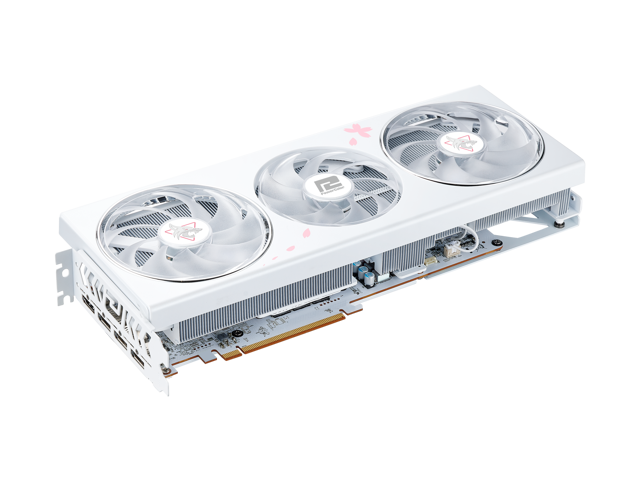 NeweggBusiness - PowerColor Hellhound Sakura Radeon RX 7800 XT
